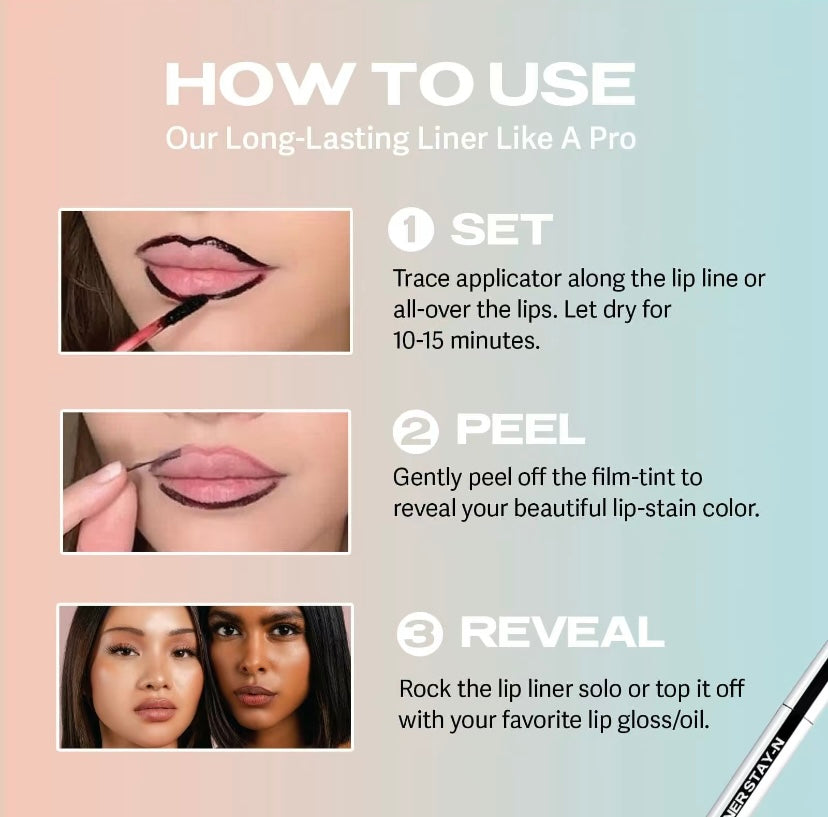 Glamify™ LIP LINER STAY-N - Peel Off